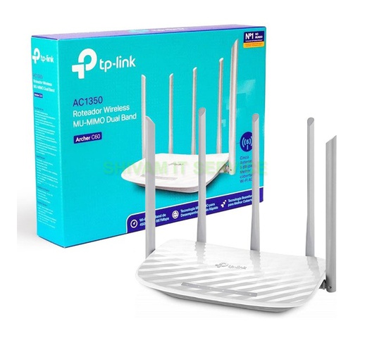 TP-Link AC1350 Wireless Dual Band Router - TL-ARCHER C60