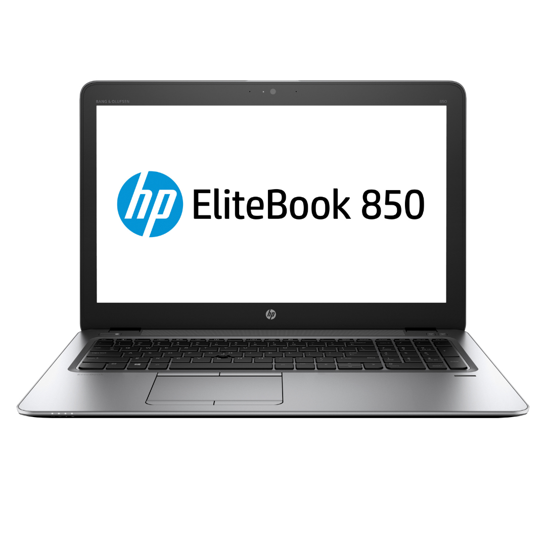 Refurbished HP EliteBook 850 G3 Intel® Core™ i7-6500U Laptop 39.6 cm (15.6") HD 8 GB DDR4-SDRAM 256 GB SSD Wi-Fi 5 (802.11ac), Windows 10 Pro