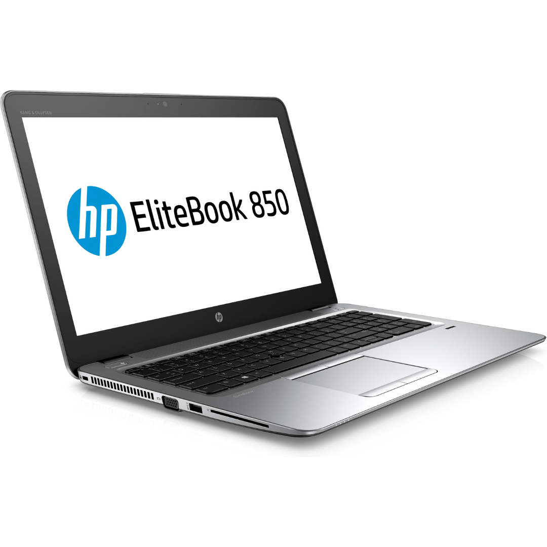 Refurbished HP EliteBook 850 G3 Intel® Core™ i7-6500U Laptop 39.6 cm (15.6") HD 8 GB DDR4-SDRAM 256 GB SSD Wi-Fi 5 (802.11ac), Windows 10 Pro