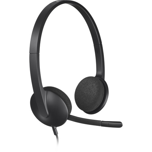 Logitech H340 USB Headset with Noise Cancelling Mic - 981-000475