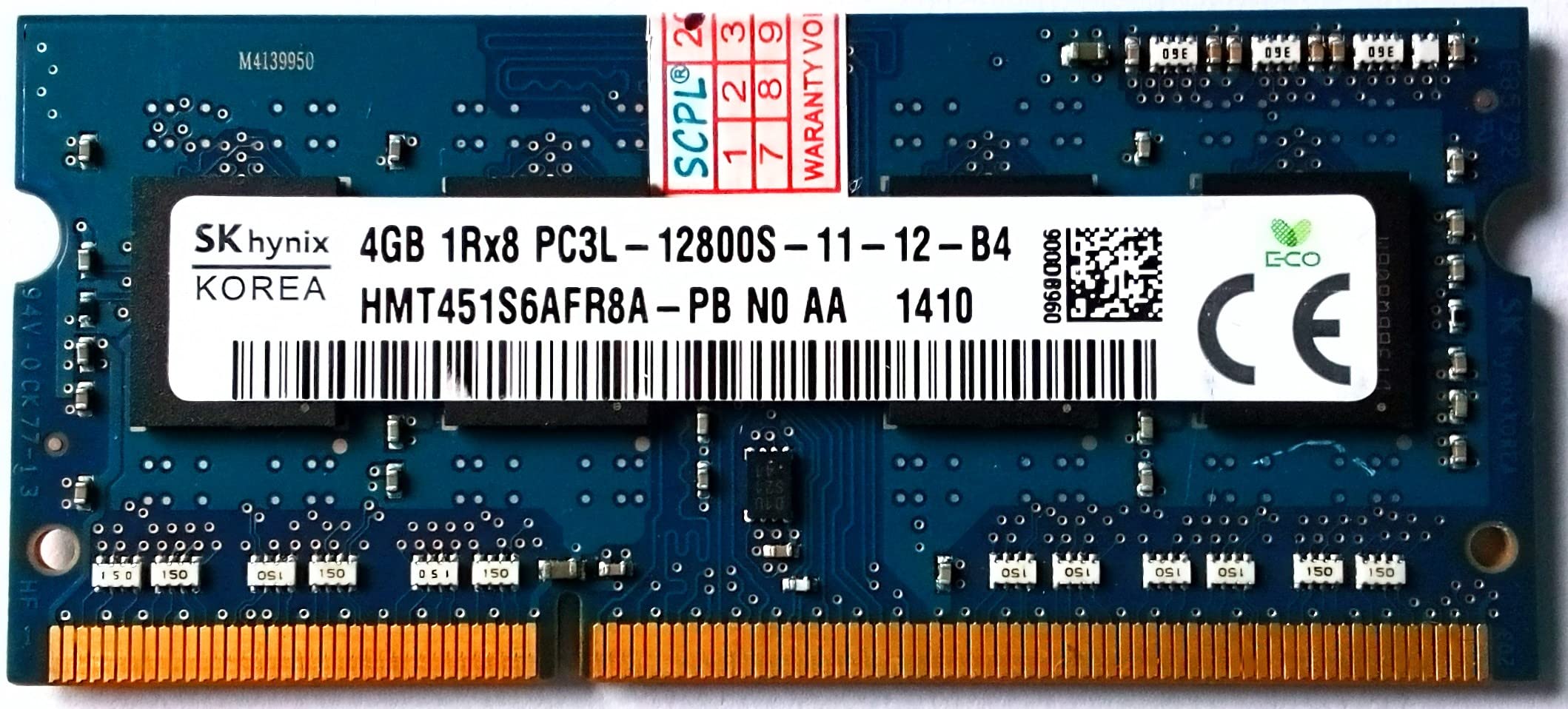 HYNIX Desktop RAM DDR3L 4GB 1600 - HYNIX D RAM 4GB DDR3L 1600