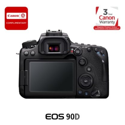 CANON EOS 90D DSLR WITH 18-135MM LENS