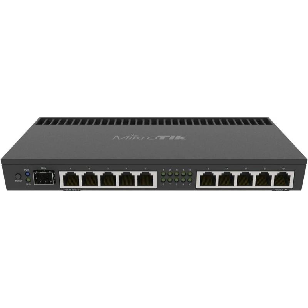 MikroTik RB4011 Ethernet 10-Port Gigabit Router- RB4011iGS+RM