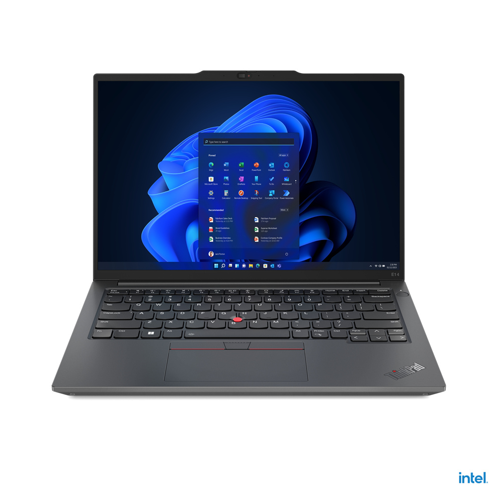 Lenovo ThinkPad E14 Intel® Core™ i5 i5-1335U Laptop 35.6 cm (14") WUXGA 8 GB DDR4-SDRAM 512 GB SSD Wi-Fi 6 (802.11ax) Black - 21JK001BUE