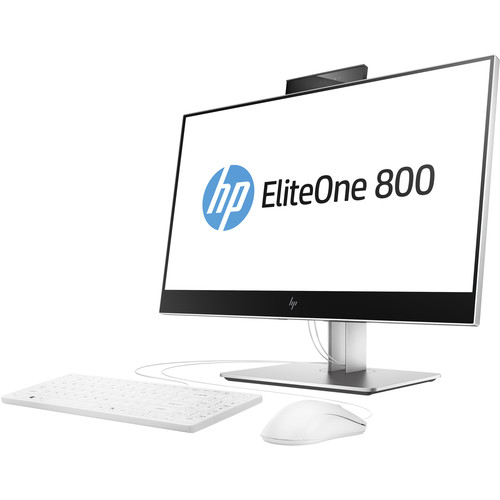 HP 23.8" EliteOne 800 G3 All-in-One Desktop Computer 8 GB RAM 256 8 Gen SSD Keyboard and Mouse