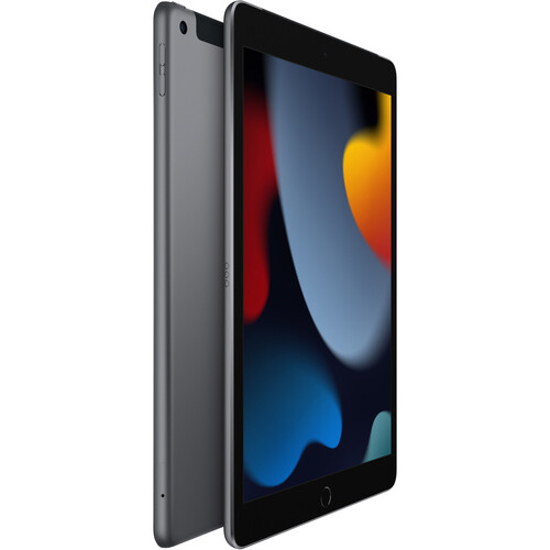 Apple Ipad 9th Gen, A13 Bionic Chip, 3GB RAM, 64GB, 10.2", Wifi + Cellular, Space grey,Touch ID - MK663LL/A