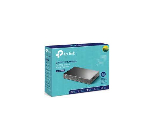 Tp-link 8-Port TL-SF1008P Desktop 4-Port PoE Switch