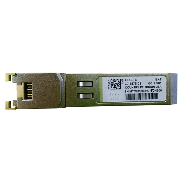 Cisco GLC-TE 1000BASE-T Standard Copper SFP Transceiver Module- GLC-TE