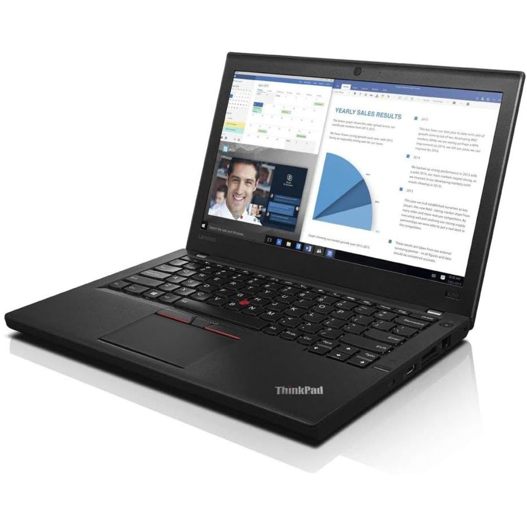 Lenovo ThinkPad X260 Intel® Core™ i5-6300U Laptop 31.8 cm (12.5") HD 8 GB DDR4-SDRAM 256 GB SSD Windows 10 Pro