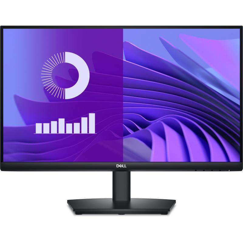 Dell E2425HS 23.8" FHD Monitor,  Height/Tilt/Swivel Adjustable, Connectivity : 1 HDMI 1.4, 1 VGA, 1 DisplayPort 1.2- E2425HS