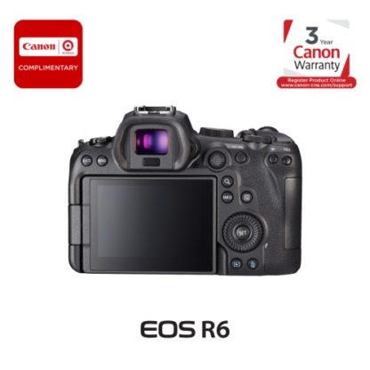 Canon EOS R6 Mirrorless Digital Camera (Body Only)