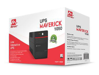 Mercury Maverick 1050 UPS Offline 1050VA/630W 2X Universal Socket