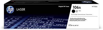 HP 106A Black Original Laser Toner Cartridge-W1106A