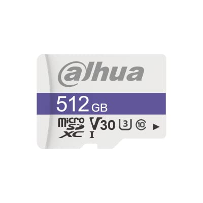 Dahua 512 GB Class C10, U3, V30 MicroSD Card - DHI-TF-C100/512GB