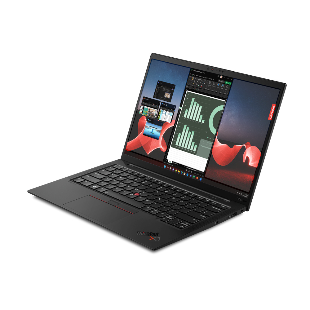 Lenovo ThinkPad X1 Carbon Gen 11, Intel Core i7 1355U, 16GB LPDDR5 6400 (Not Upgradable), 512GB SSD M.2 2280 PCIe 4.0x4 Performance NVMe Opal 2.0, Windows 11 Pro, 14" WUXGA, No ODD - 21HM007KUE