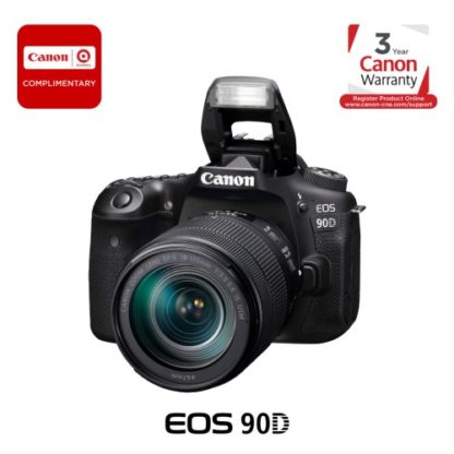 CANON EOS 90D DSLR WITH 18-135MM LENS