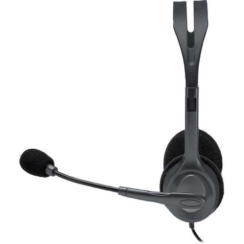 Logitech H111 Stereo Headset - Black (3.5mm Jack ) - 981-000593