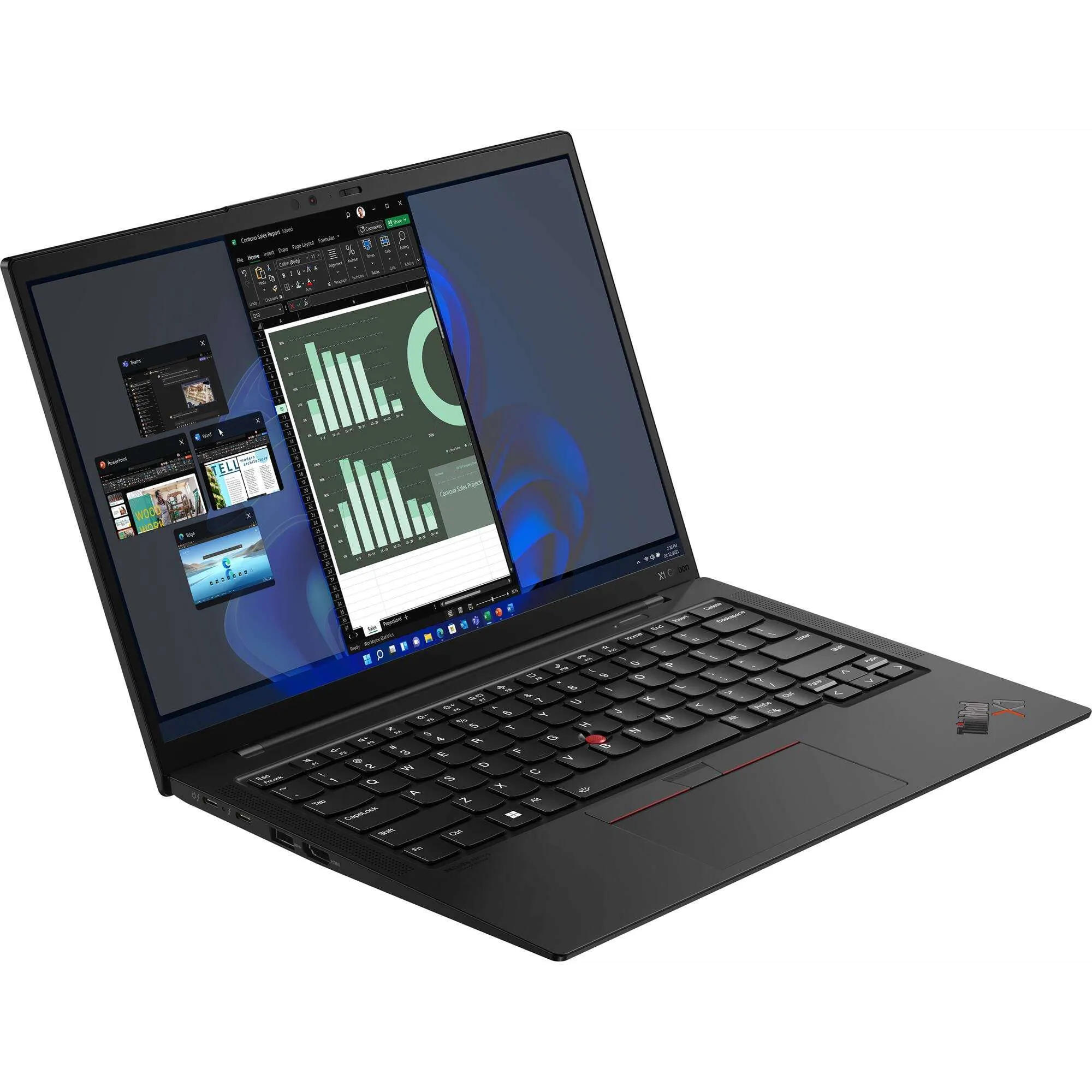 Lenovo ThinkPad X1 Carbon Intel® Core™ i7-8650U Laptop 35.6 cm (14") Touchscreen 16 GB LPDDR3-SDRAM 512 GB SSD Wi-Fi 5 (802.11ac) Windows 10 Pro