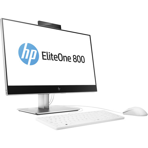 HP 23.8" EliteOne 800 G3 All-in-One Desktop Computer 8 GB RAM 256 8 Gen SSD Keyboard and Mouse