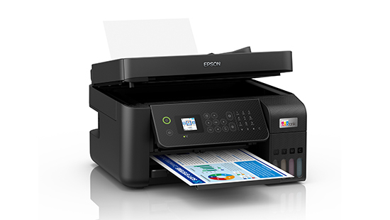 Epson L5290 Ink tank Printer, Print, Copy, Scan and Fax - ADF, Wi-Fi, Wi-Fi Direct, Ethernet, USB Interface with LCD Screen - C11CJ65409