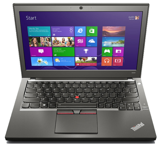 Lenovo ThinkPad X250 Intel® Core™ i5 i5-5300U Laptop 31.8 cm (12.5") 8 GB DDR3L-SDRAM 500 GB HDD Windows 10 Touch Screen