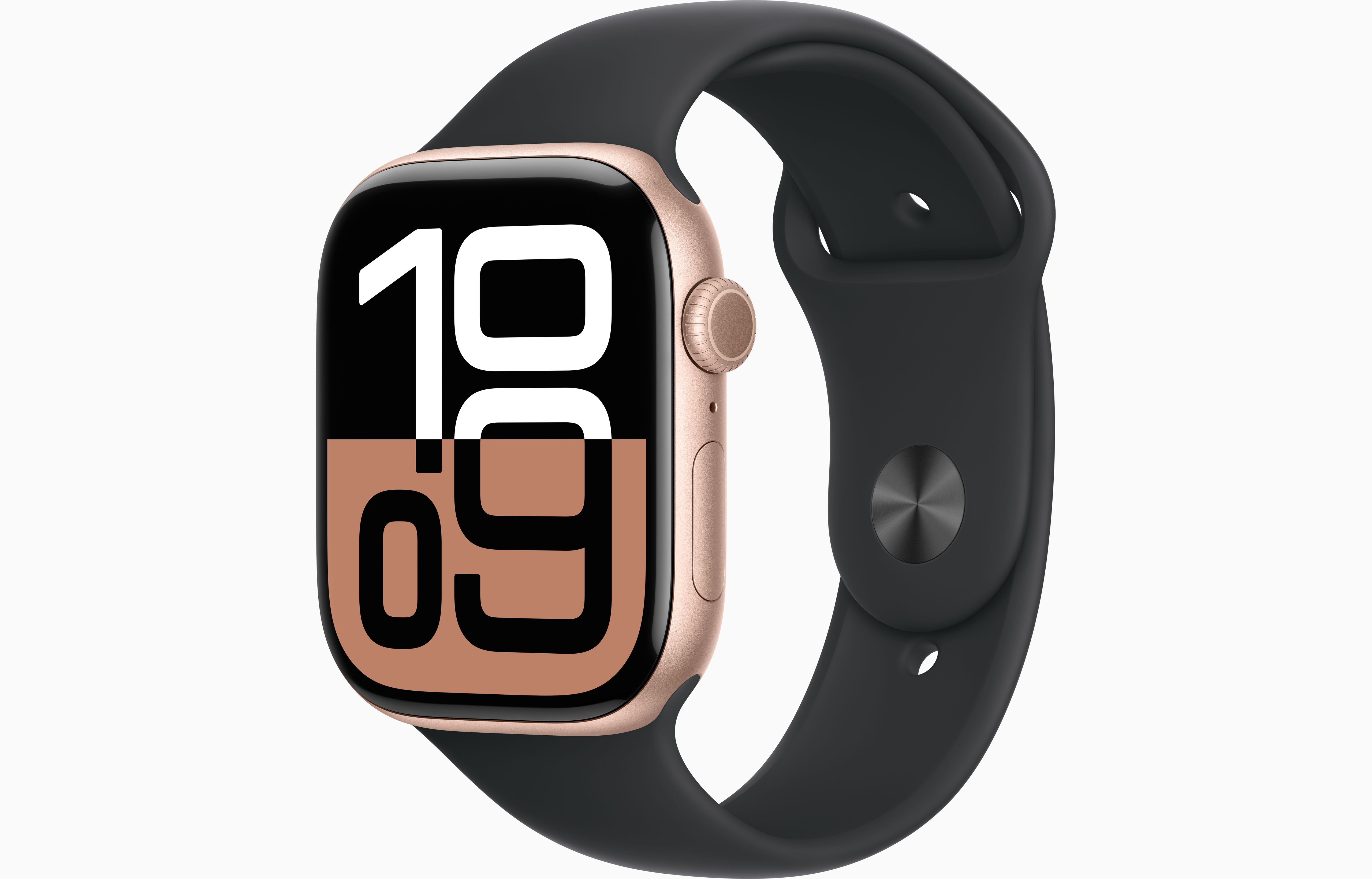 Apple Watch Series 10 GPS, 46mm(ROSEGOLD, BLACK)