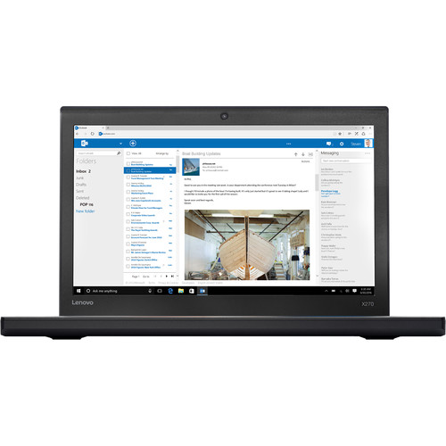 Lenovo ThinkPad X270 Intel® Core™ i7-7500U Laptop 31.8 cm (12.5") Full HD 8 GB DDR4-SDRAM 256 GB SSD Windows 10 Pro