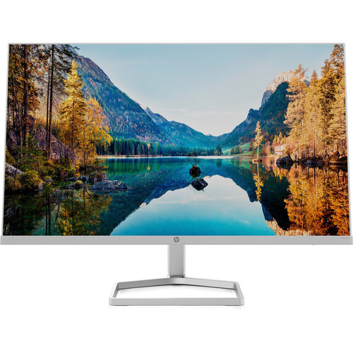 HP M24fw 23.8"FHD Monitor White Colour, Connectivity : VGA, HDMI 1.4 -2D9K1AA