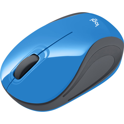 Logitech M187 Mini Wireless Mouse Blue - 910-002733