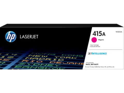 HP 415A Magenta Original Laserjet Toner Cartridge-W2033A