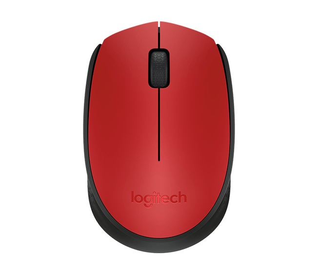 Logitech M171 Wireless Mouse Red - 910-004641