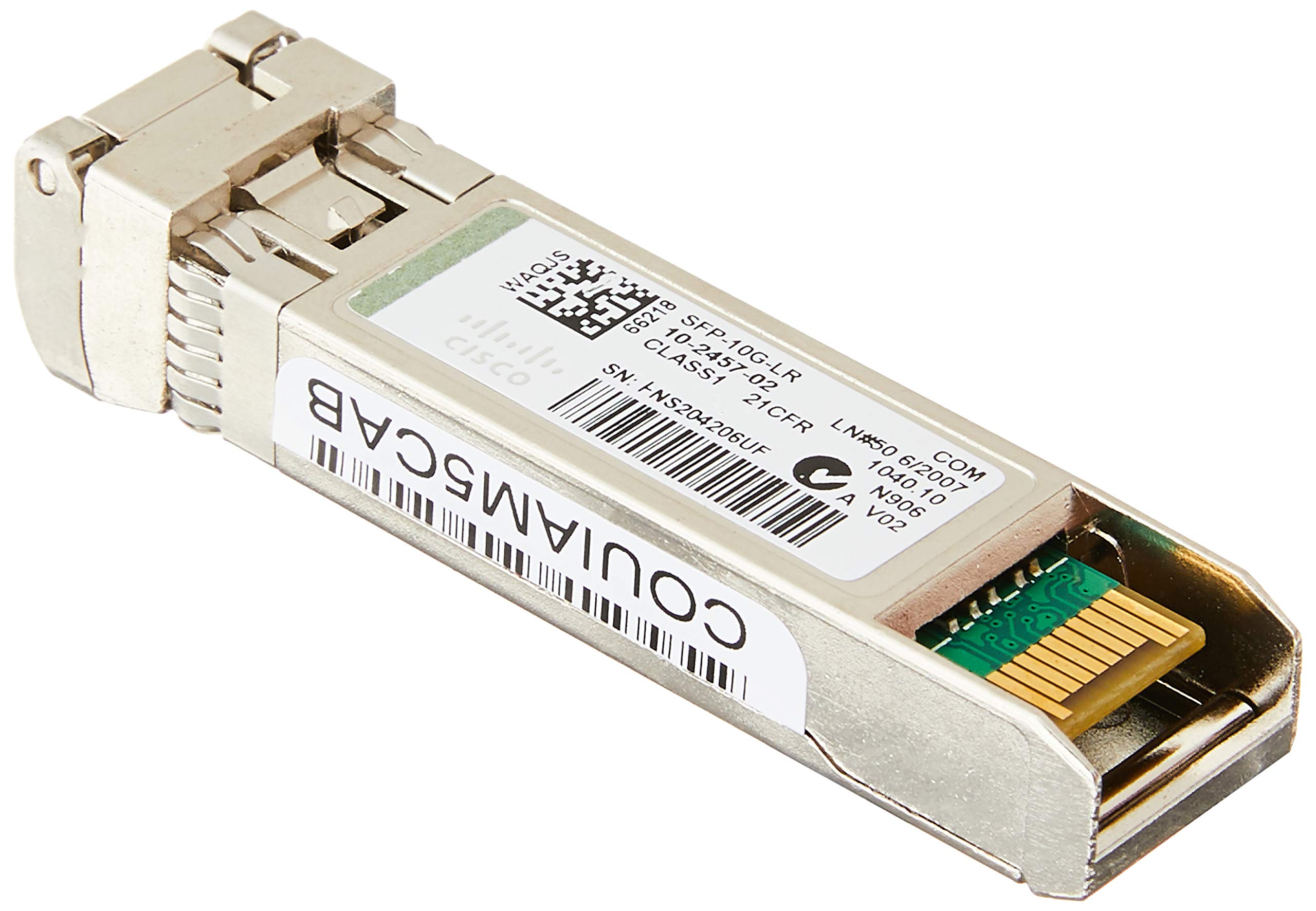 Cisco SFP-10G-LR, 10GBASE-LR SFP+ Module for SMF 10 Gbps- SFP-10G-LR