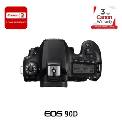 Canon EOS 90D DSLR Camera (Body Only)