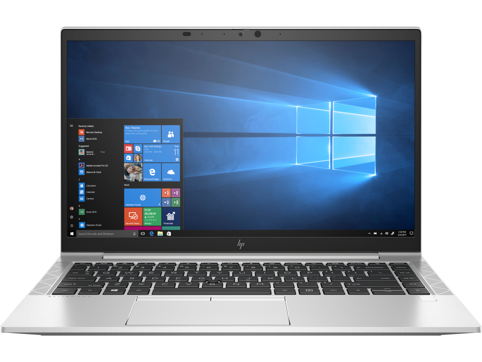 HP EliteBook 840 G7 Intel® Core™ i7-10510U Laptop 8 GB DDR4-SDRAM 256 GB SSD Wi-Fi 6 (802.11ax) Windows 10 Pro