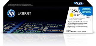 HP 125A Yellow Original Laserjet Toner Cartridge-CB542A