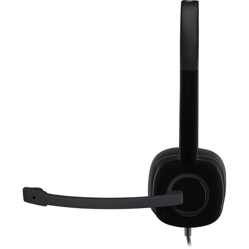 Logitech H151 Stereo Headset -Black (3.5mm jack) - 981-000589