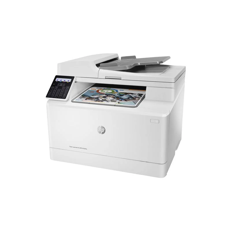 HP Color LaserJet Pro MFP M183fw Printer, Print, Copy, Scan and Fax - ADF, Wireless, Ethernet, USB Interface with 2-Line LCD Screen - 7KW56A