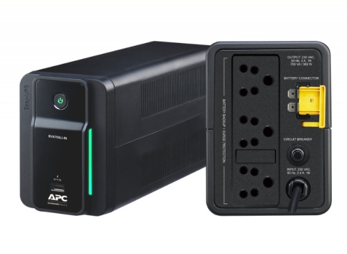 APC BACK-UPS 1200VA, 230V, AVR, IEC SOCKETS- BX1200MI