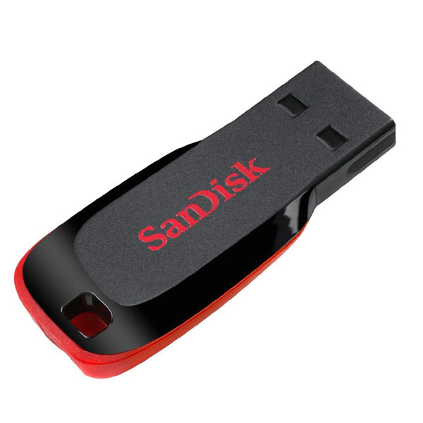 SanDisk Cruzer Blade USB Flash Drive 128GB- SDCZ50-128G-B35