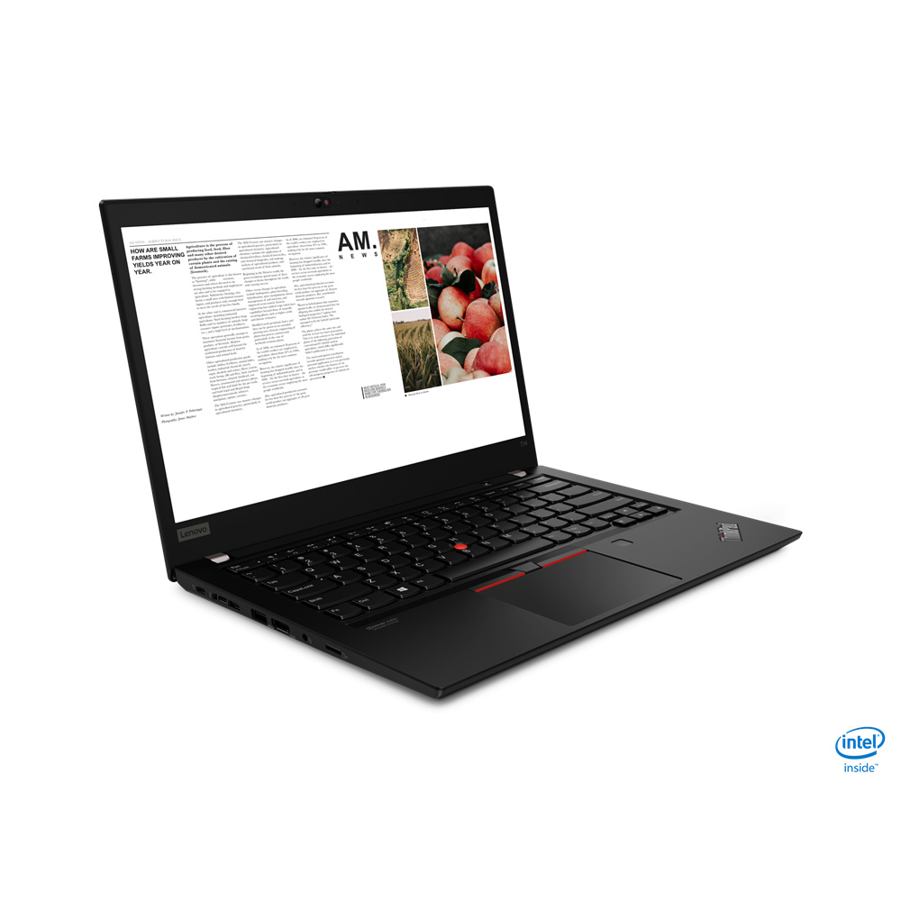 Lenovo ThinkPad T14 Gen 4, Intel Core i7 1355U, 16GB DDR5 5200 (Up to 32GB Support), 512GB SSD M.2 2280 PCIe 4.0x4 NVMe Opal 2.0, Windows 11 Pro, 14" WUXGA, No ODD - 21HD008DUE