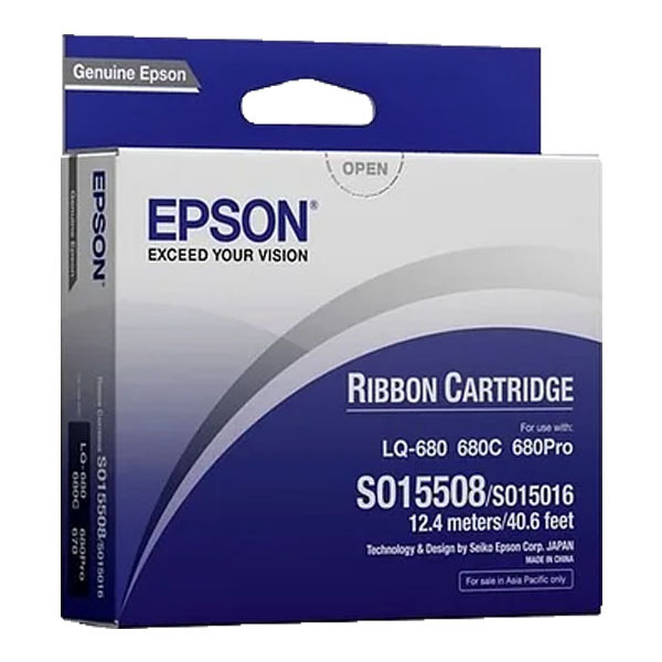 Epson LQ-680 Ribbon Cartridge  - C13S015262