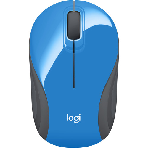 Logitech M187 Mini Wireless Mouse Blue - 910-002733