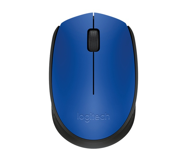 Logitech M171 Wireless Mouse Blue Grey  - 910-006866