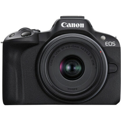 Canon EOS R50 Mirrorless Camera with 18-45mm(Black)