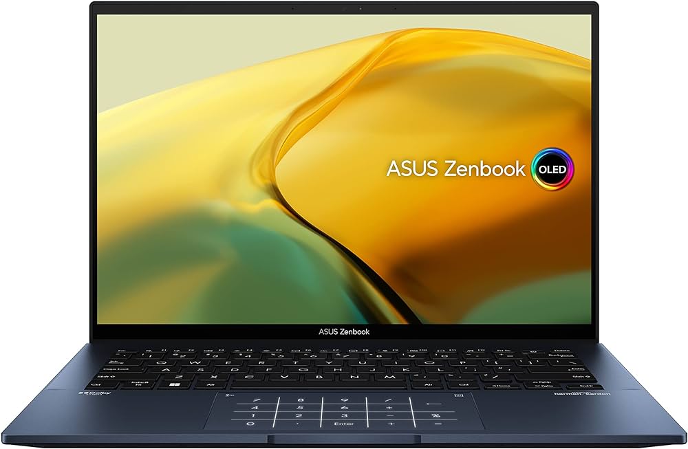 ASUS Zenbook 14 OLED UX3402ZA Intel® Core™ i7-1260P Laptop 35.6 cm (14") Touchscreen 2.8K 16 GB LPDDR5-SDRAM 512 GB SSD Wi-Fi 6E (802.11ax) Windows 11 Home