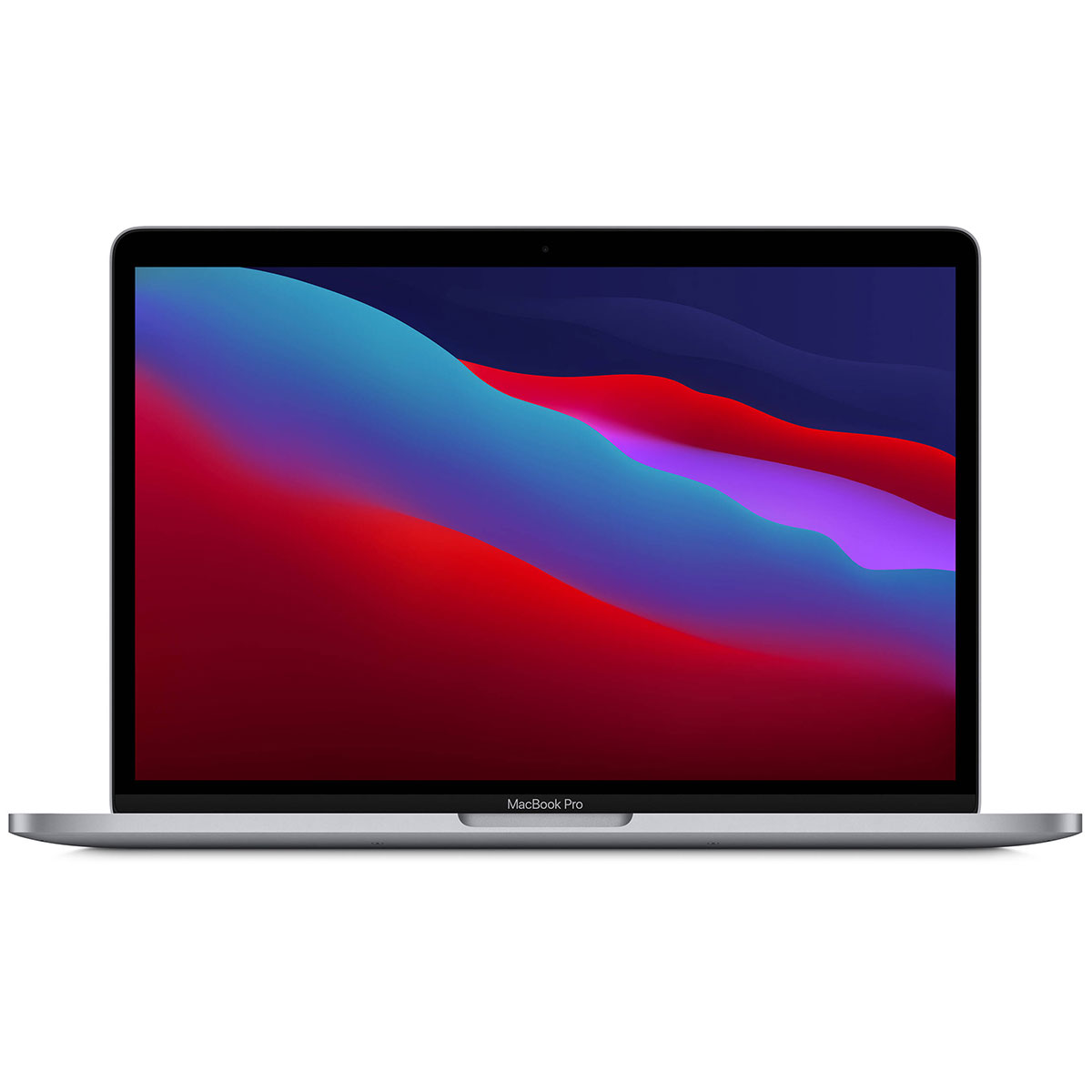 Apple Macbook Pro M1 8 core CPU - 8 core GPU, 8GB unified RAM, 256GB SSD, MacOS Big Sur 11.0, 13.3", WQXGA Retina Resolution (2560 x 1600), Touch bar, No ODD, 720P HD Camera, Backlit Keyboard- MYD82LL/A