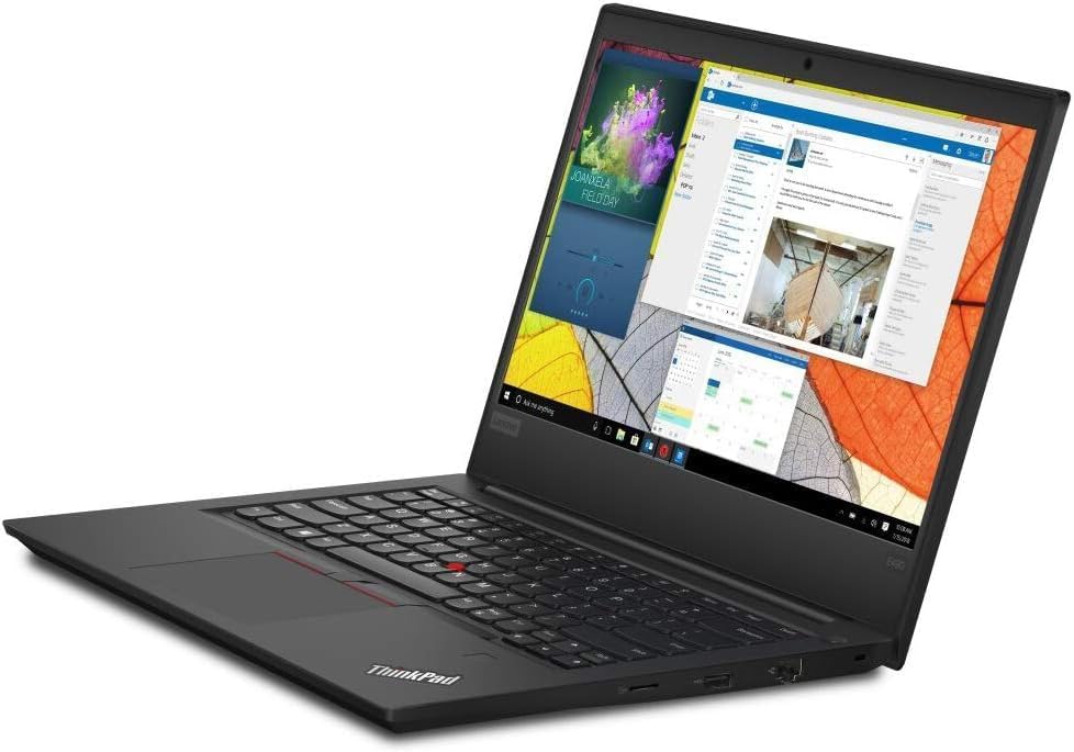 Lenovo ThinkPad E490 Intel® Core™ i5-8265U Laptop  16 GB DDR4-SDRAM 512 GB SSD  Windows 10 Pro, Refurbished