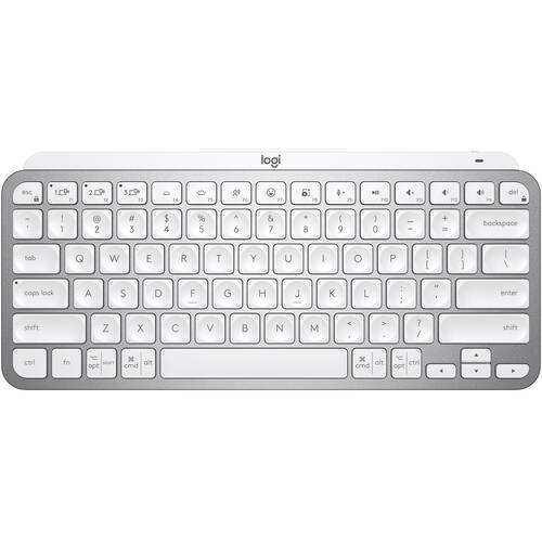 Logitech MX Keys Mini For Mac Blutooth Illuminated  Keyboard - Pale Gray - 920-010526