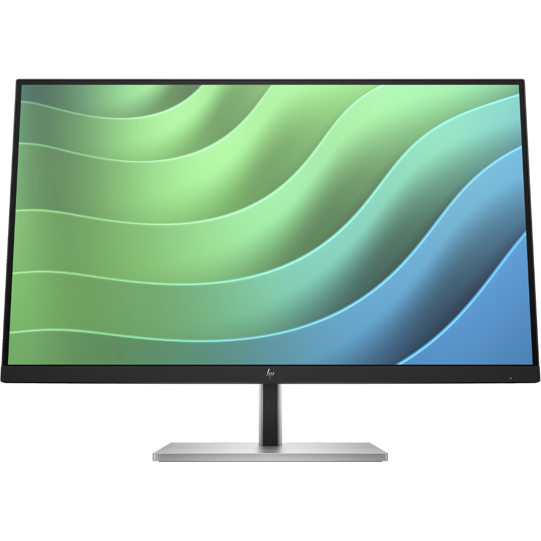 HP E27 G5 23.8" FHD Monitor, Height/Tilt/Swivel/Pivot Adjustable- 6N4E2AA