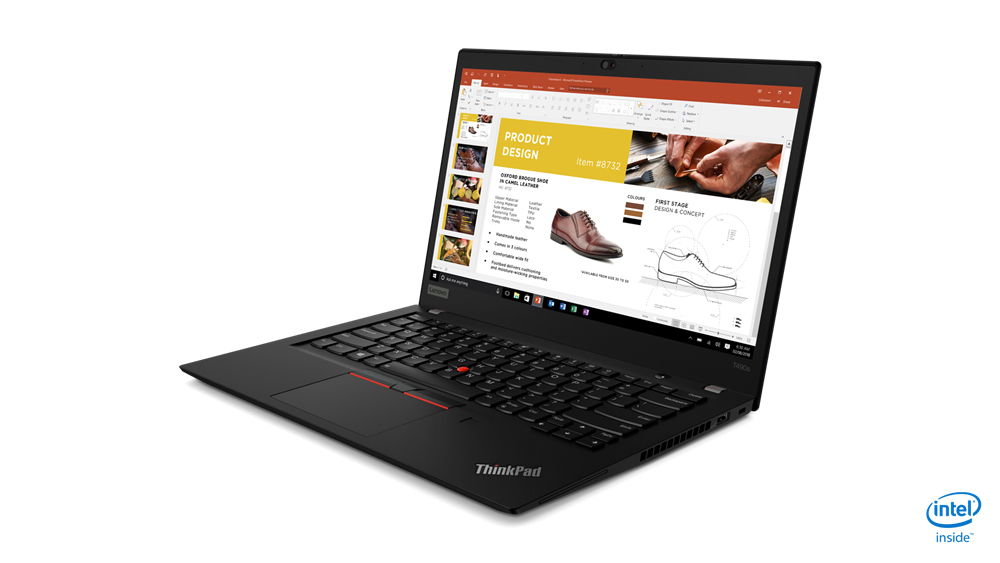 Lenovo ThinkPad T490s Intel® Core™ i5-8365U Laptop 35.6 cm (14") 16 GB DDR4-SDRAM 256 GB SSD Wi-Fi 5 (802.11ac) Windows 10 Pro, Refurbished